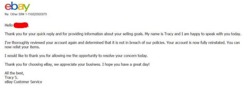 How to get back suspended eBay account GROUP BUY EXPERT